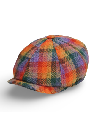 Eight Panel Rainbow Check Design 