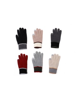 Assorted Colors Touch Screen gloves - GL-0009