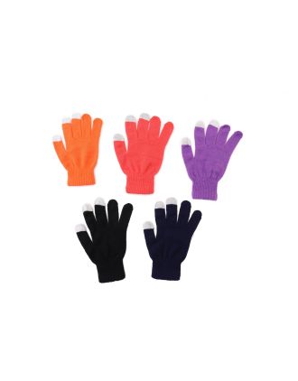 Mixed Colours Magic  Touch Screen Gloves   - GL - 0010