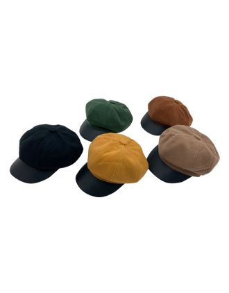5 Colours Baker Boy Hat