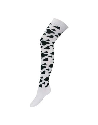 Cow Design Assorted Over the Knee Socks