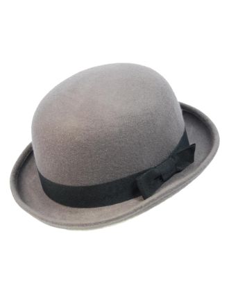 Macahel Bowler Hat Grey