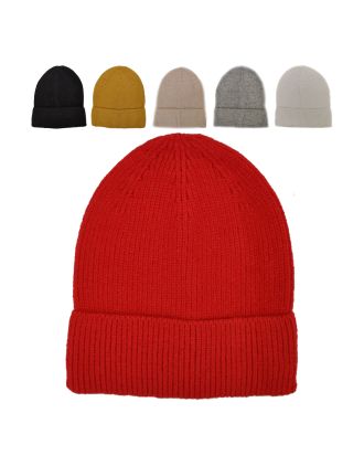 New Assorted Plain Colour Beanies
