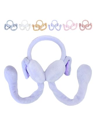 Assorted Plushy Jumping Ears Animal Earmuffs