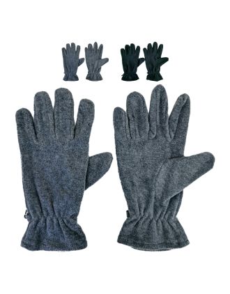 Assorted Men's Fleece Gloves