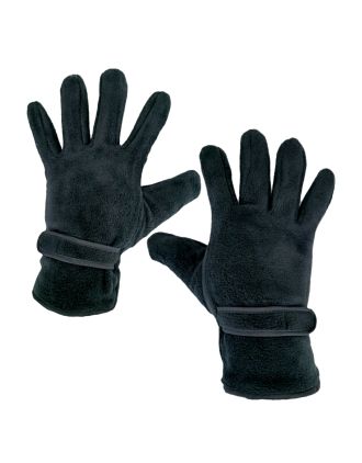 3M Men's Thinsulate Black Polar Fleece Gloves