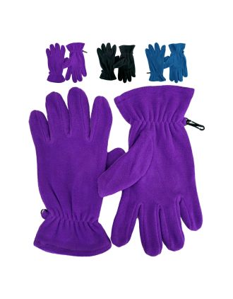 Assorted Ladies Fleece Gloves