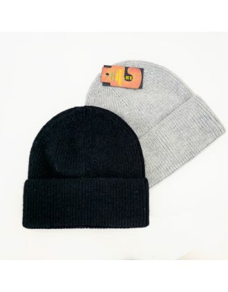 Assorted black/grey beanies set 