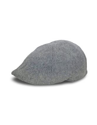 Grey/Fume Six Panel Flat Cap