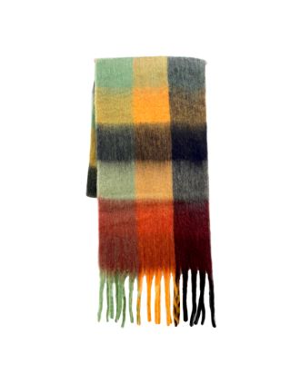 Assorted Color Check Design Scarves