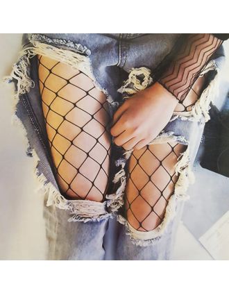 Fishnet Tights - Large Diamond Shape
