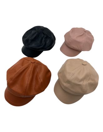4 Colours Baker Boy Hat