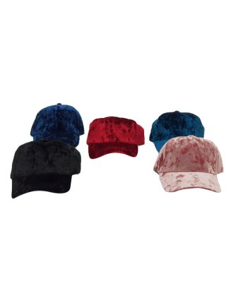 Crush Velvet Ladies Baseball Cap