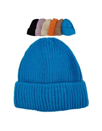 Assorted Plain Colour Beanies