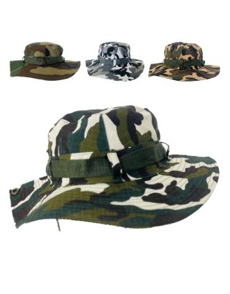 Assorted Camouflage Bucket Hats
