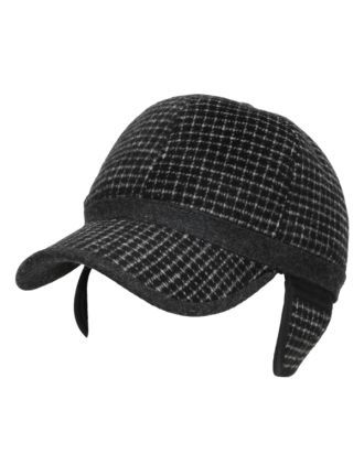 Adjustable Baseball Cap with Earflaps