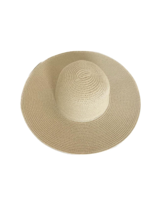 Beige Summer Floppy Hat