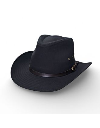 Black Wide Brim Cowboy Hats