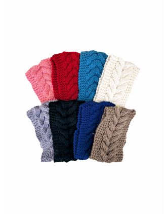 Ear Warmer Chains Knit Headband 