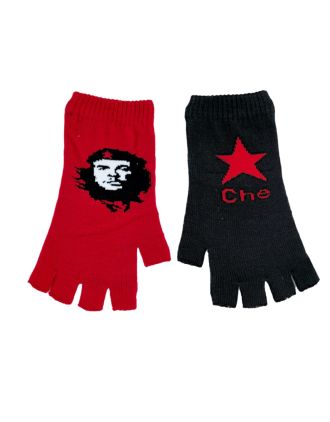 Assorted Iconic Che Fingerless Short Gloves