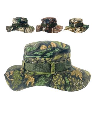 Assorted Jungle Design Boonie-Bucket Hats