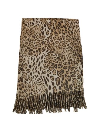 Leopard Print Scarf