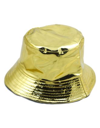Shiny Metallic Party Bucket Hat