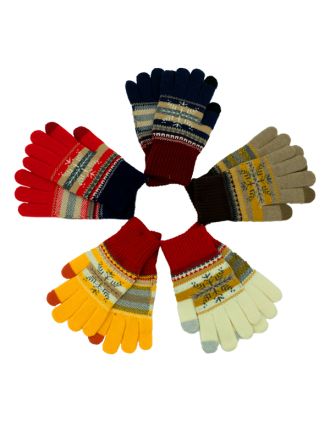 Nordic Snowflake Women's Gloves