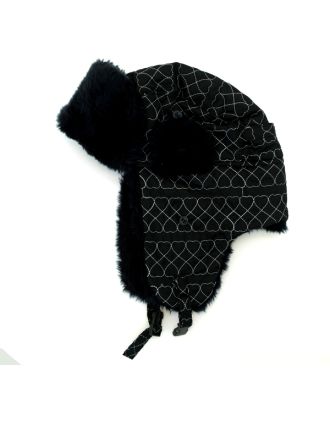 Assorted Heart  Pattern Trapper Hat