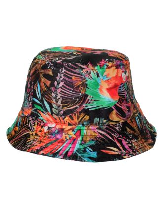 Colorful Forest Printed Summer Bucket Hats