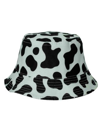 Cow Printed Summer Bucket Hats