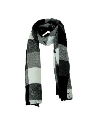 Black and White Design Soft Oversized Scarves
