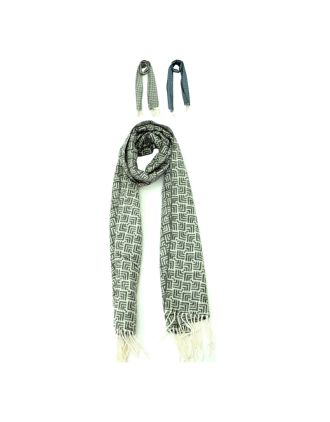 Two-Colour Printed Scarves