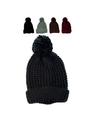 Women’s Pom Pom Beanie