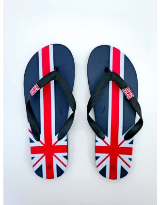 Union Jack Flip Flops Assorted Sizes