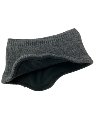 Unisex Grey Wide Ear Warmer Headband