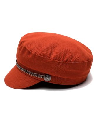 Mixed Colors Captain's Hat With Chain