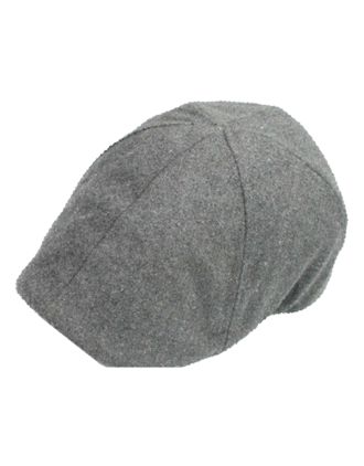 Light Grey Six Panel Flat Caps