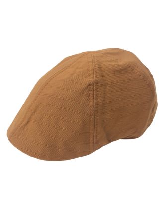 Bombay Brown Six Panel Flat Cap