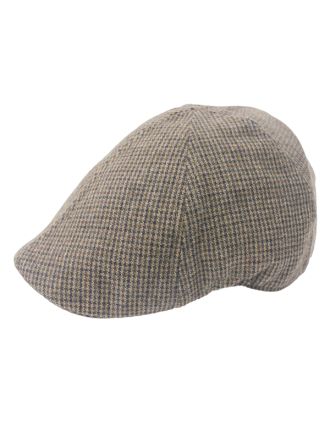 Three Colour Six Panel Flat Cap