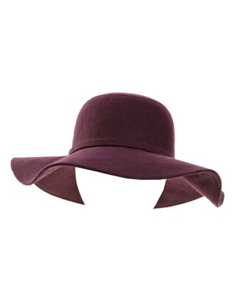 Ladies Wide Brim Floppy Hat