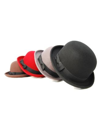 Macahel Bowler Hat Brown