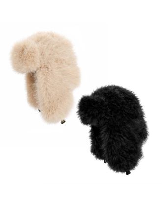 Assorted Colour Faux Fur Trapper Hat