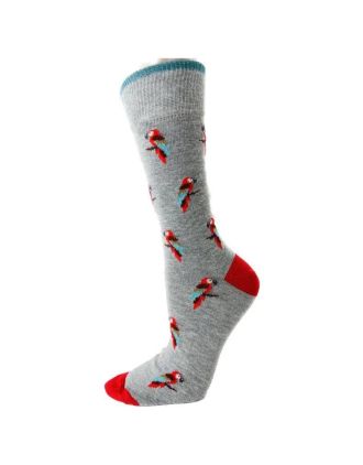 Men's Parrot Bird Design Ankle Socks
