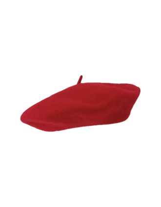 Red Wool French Beret