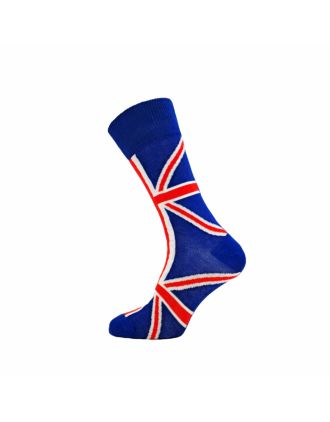 Men's Flag Profiled Union Jack Ankle Socks 