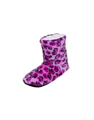 Assorted 100% Cotton Leopard Print Designs Slippers