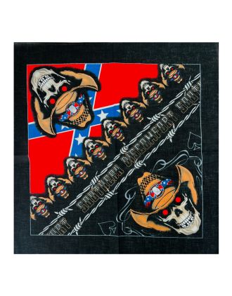 Cowboy Skull Pattern Bandana