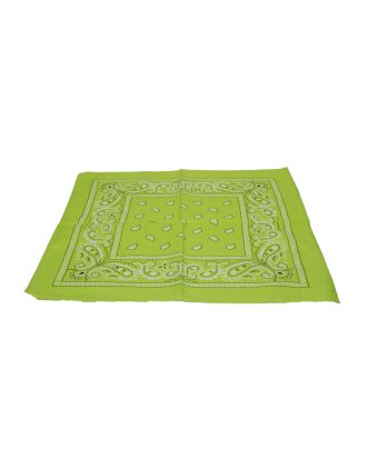 Designs on Green Bandana - BND-006