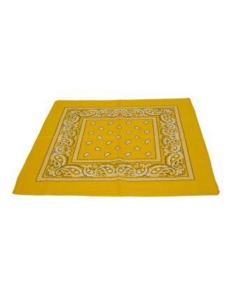 Designs On Yellow Bandana  - BND-008